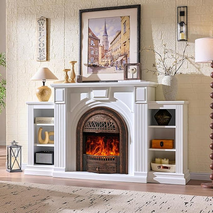 Farmhouse Electric Fireplace - Image 5