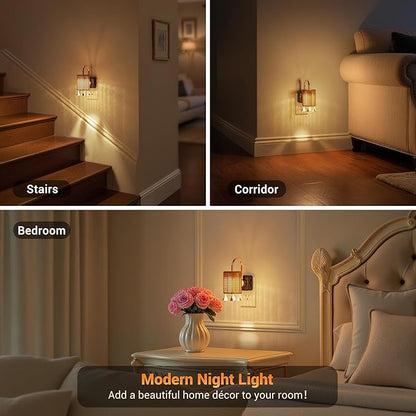 JandCase Night Light Plug in, Modern Night Lights Plug into Wall - Image 6