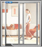 Magnetic Screen Door Left Right Side Opening Upgraded PET Mesh Greater Than by Longeas