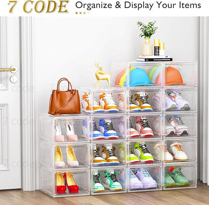 Thickened Clear Shoe Storage Organizer - Image 4
