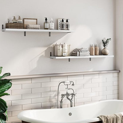 Marsmiles Extra Wide Floating Shelves - Image 2