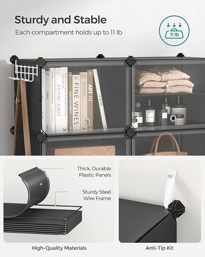 SONGMICS Shoe Rack Organizer, 6-Tier Shoe Storage Cabinet - Image 5