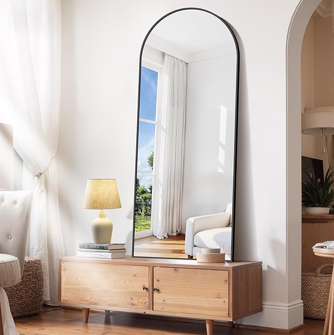 CIRCUMI Arched Wall Mirror, Metal Frame, Large Size - Image 5
