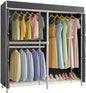 VIPEK V4C Garment Rack with Cover, Heavy Duty Portable Closet Adjustable Metal by VIPEK