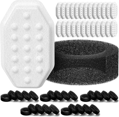 50 Pack Cat Fountain Replacement Filters by Beckacher