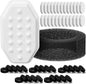 50 Pack Cat Fountain Replacement Filters by Beckacher