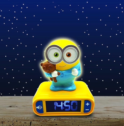 LEXiBOOK - Minions - Bob Digital Alarm Clock - Snooze Function - Minions Sound - Image 6