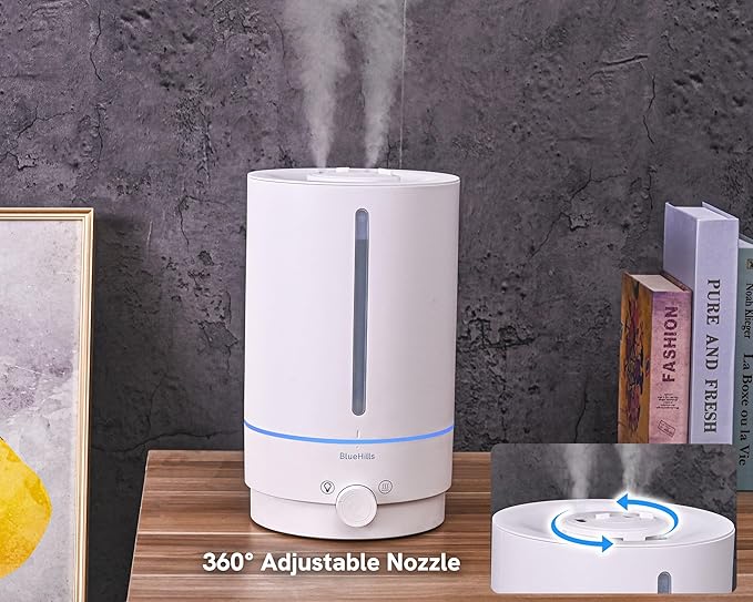 BlueHills Premium 5000 ML XL Cool and Warm Mist Ultrasonic Diffuser Humidifier - Image 4