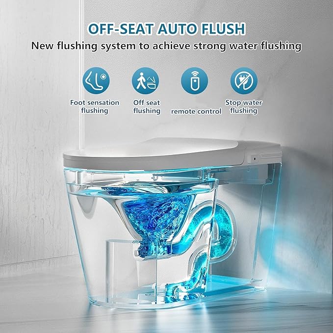 Luxury Smart Toilet Built In, Bidet - Image 7