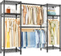 Ulif E7 Garment Rack, Heavy Duty Clothes Storage System by Ulif