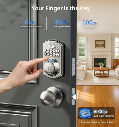 Veise Fingerprint Door Lock - Image 2