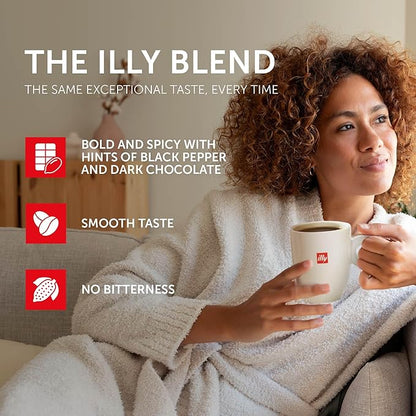 illy Whole Bean Coffee, India Single Origin Dark Roast, 100% Arabica, Premium - Image 5