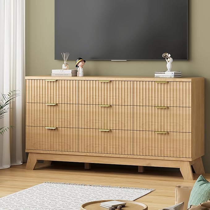 Fluted Dresser for Bedroom - Image 7