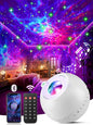 One Fire Galaxy Projector 360 Modes+15 White Noise+Bluetooth Star Projector by OneFire