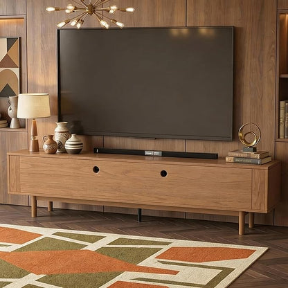 gaoyangjiaju 86.61" Wooden TV Cabinet - Image 6