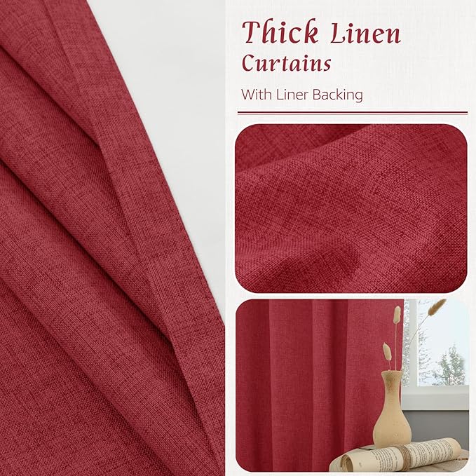 LAMIT Full Blackout Window Curtains - Image 7