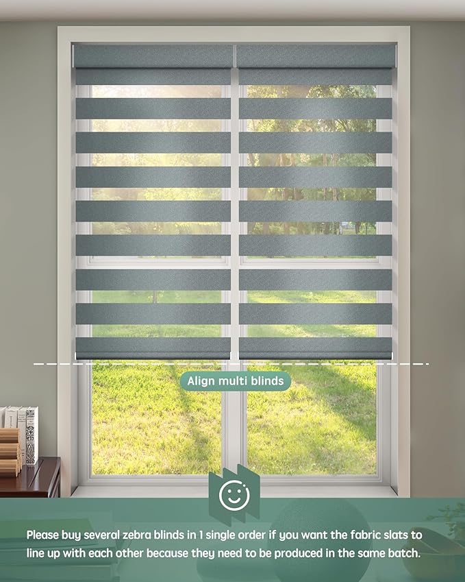 Yoolax Motorized Zebra Blinds Compatible - Image 6