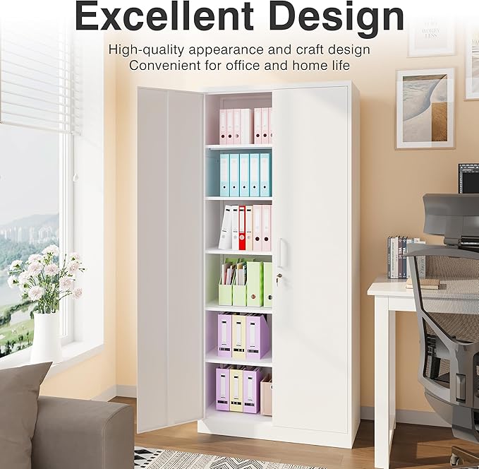 Wide & Deep Metal Storage Cabinet - Image 5