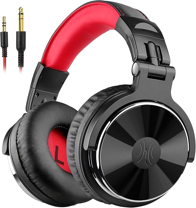 OneOdio Wired Over Ear Headphones Studio Monitor & Mixing DJ Stereo Headsets by OneOdio