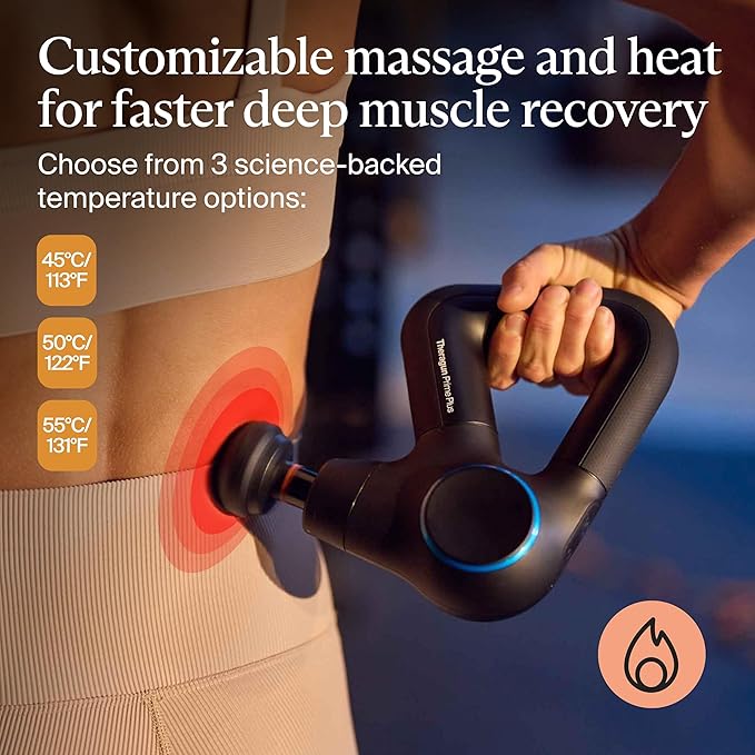 TheraGun Therabody Prime Plus Heated, Powerful Massage Gun - Image 3
