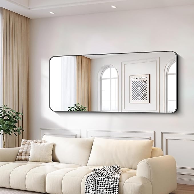 FORBATH Large Bathroom Mirror 72x30 Inches - Image 2