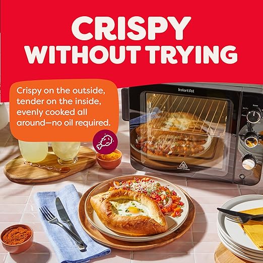 Instant Pot No Preheat Required* 4-Slice Air Fryer Toaster Oven - Image 9