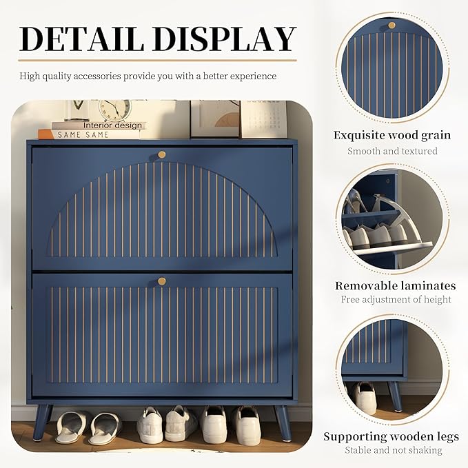 Shoe Storage Cabinet for Entryway - Image 4