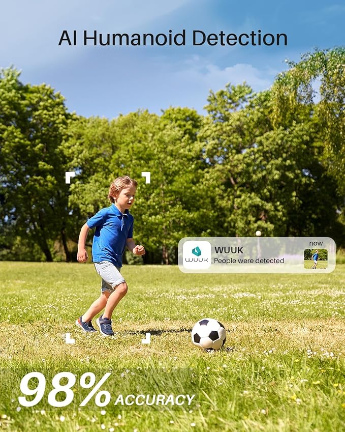 WUUK Security Cameras Wireless Outdoor, Indoor Camera, Home Surveillance System - Image 9