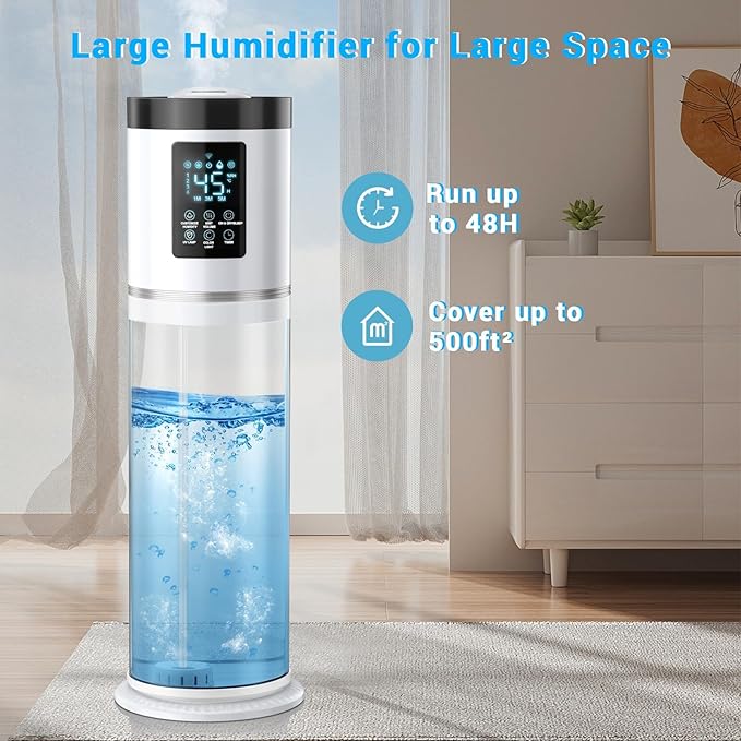 8L/2.1Gal Humidifiers for Bedroom Large Room - Image 5