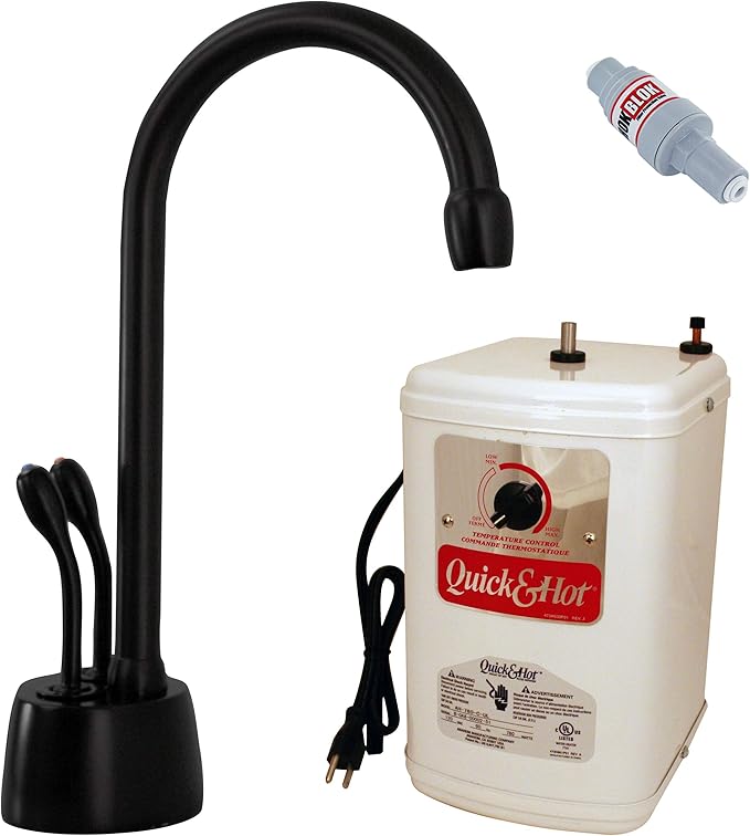 Westbrass A272HFP-62 Develosah 2-Handle Hot and Cold Water Dispenser by Westbrass