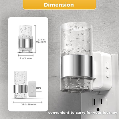 L LOHAS LED Night Lights Plug into Wall, Dimmable Night Light - Image 5