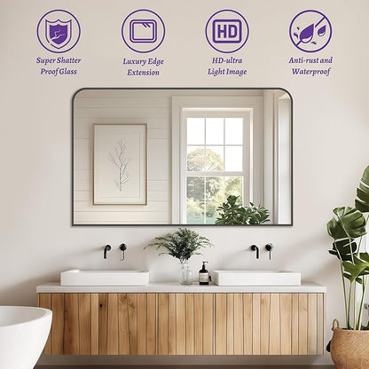 Bathroom Mirror, Wall Mirrors, Bathroom Vanity Mirror - Image 6