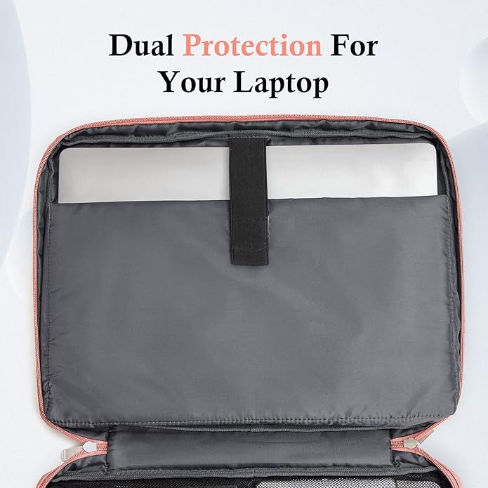 Laptop Sleeve Case, 15.6 17.3 14 13.3 12.3 inch TSA Laptop Sleeve Computer - Image 2