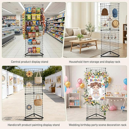 Brobear Triangular Gridwall Panel Display Stand - Image 6