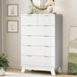 Xixini Fluted Dresser for Bedroom by Xixini