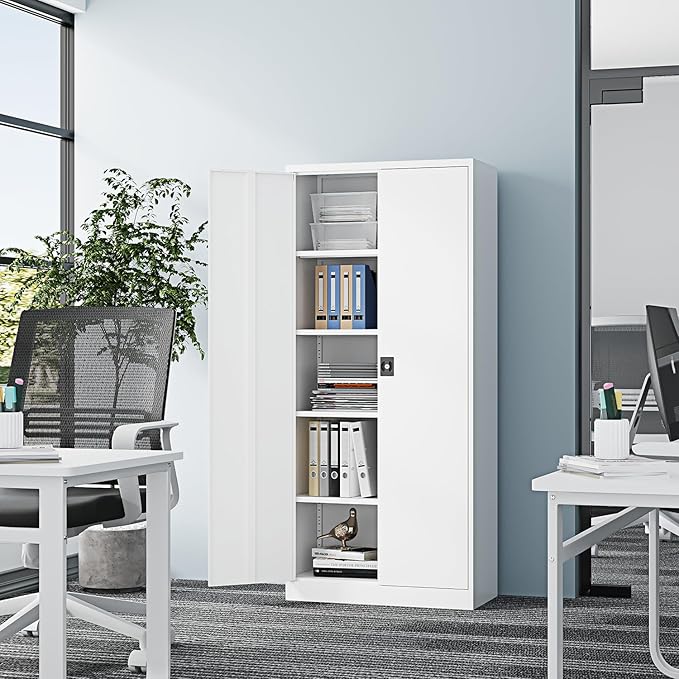 Metal Storage Cabinet-72” Tall Steel File Cabinets - Image 7