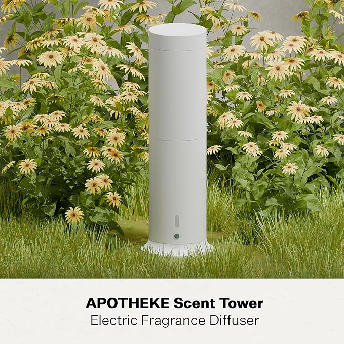 Apotheke Scent Tower Aromatherapy Diffuser Fragrance Refill, Charcoal - Image 2