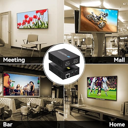 PVBCTCSID 400ft HDMI Extender Over Cat5e/6 1080P HDMI Monitor Extender Over - Image 5