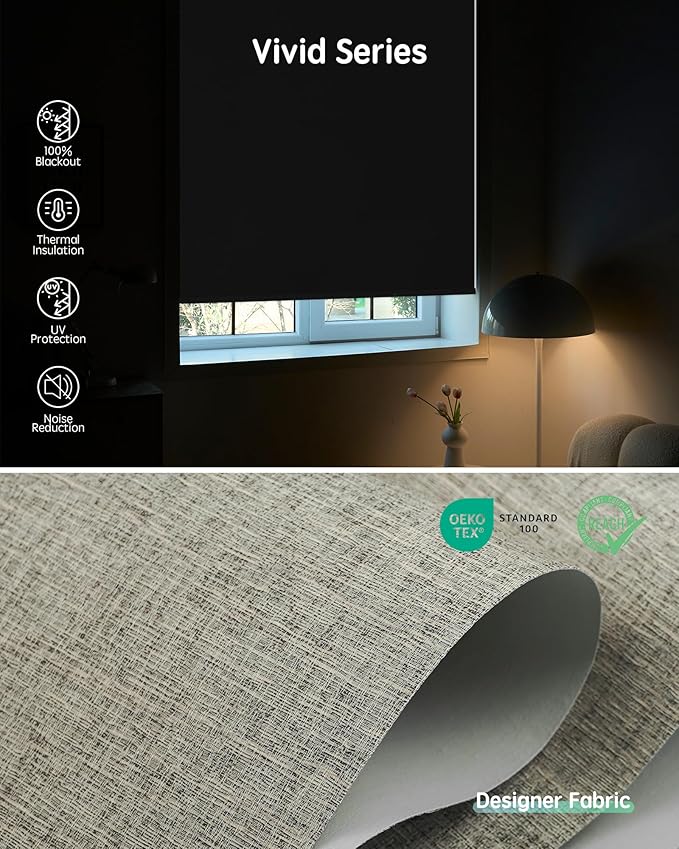 Yoolax Motorized Blinds with Remote, Smart Blinds - Image 6