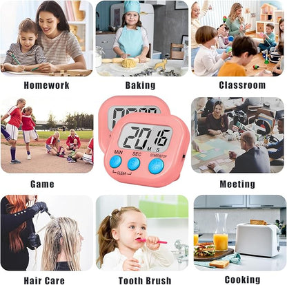 ZILLEEN Classroom Timer for Kids Teachers 2 Pack Digital Timers - Image 6