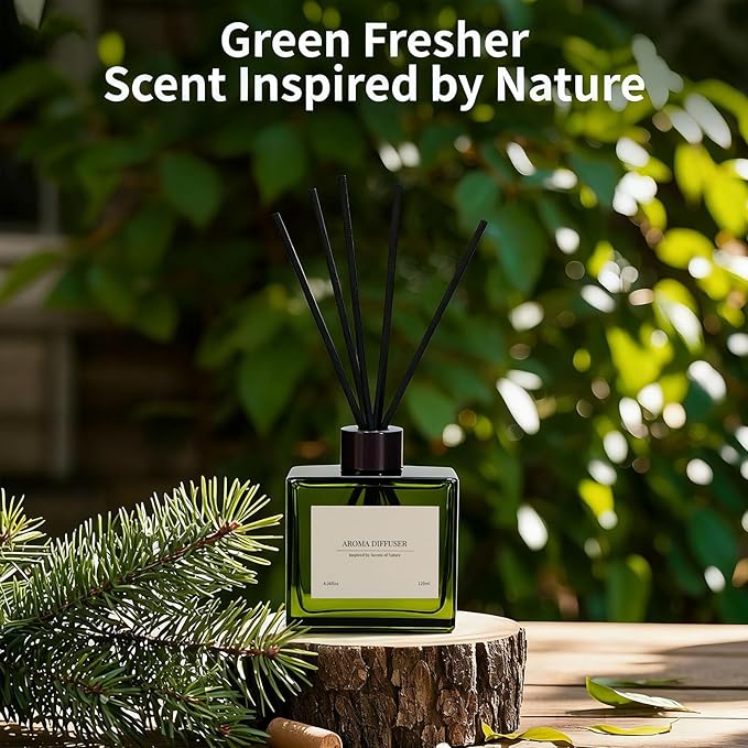 Reed Diffuser, 4 oz Jasmine Lily Scent Diffuser - Image 4