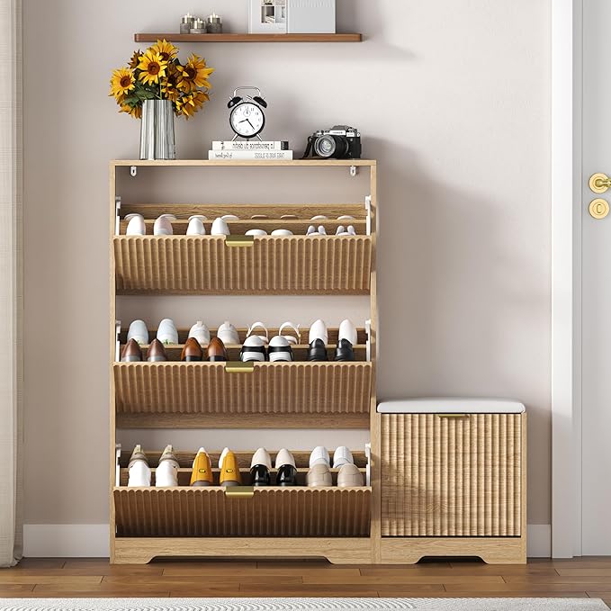 Shoe Cabinet Storage for Entryway - Image 3