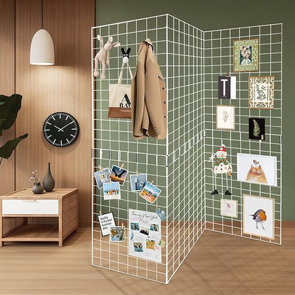 Koretech Grid Wall Panels 3 Pcs, Commercial Grade Gridwall Panels, Metal Grid - Image 2