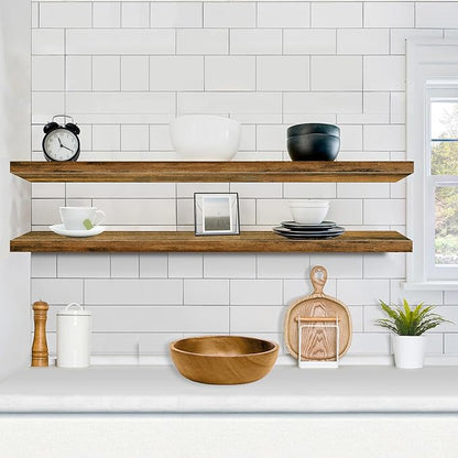 Sorbus Floating Shelves for Wall - Image 2