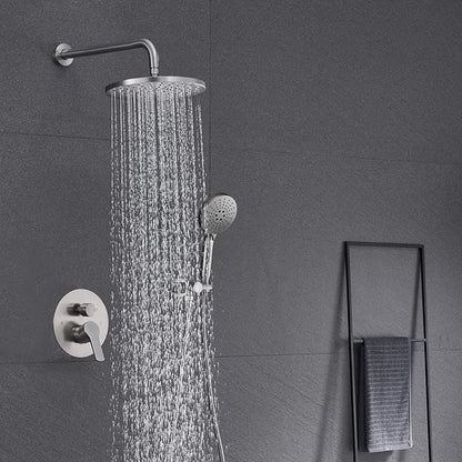 Iriber Shower System Wall Mounted Shower Faucet Mixer Set - Image 2