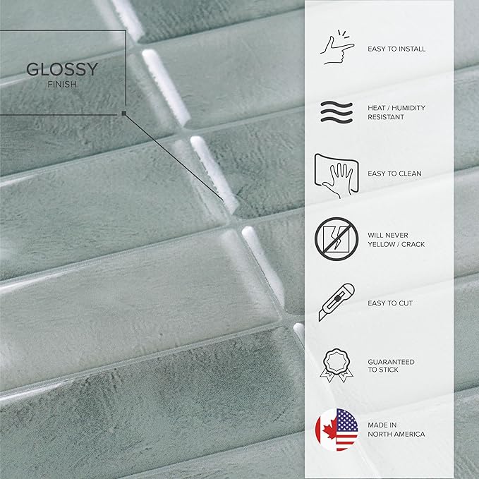 SMART TILES Peel and Stick Backsplash - Image 6