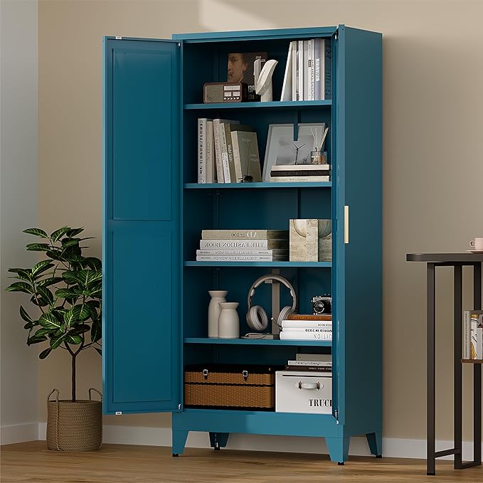 71" Tall Pantry Cabinet, Kitchen Pantry Storage Cabinets - Image 5