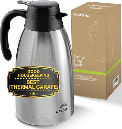 Cresimo Thermal Coffee Carafe 68oz / 2L by Cresimo
