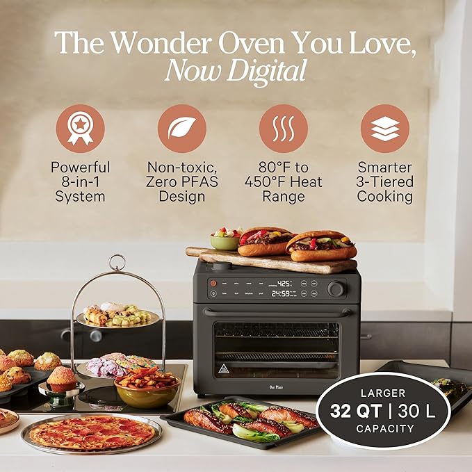 Our Place Wonder Oven Pro | 8-in-1 Digital Air Fryer & Countertop Oven - Image 2