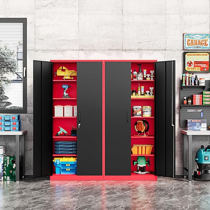 Metal Storage Cabinet-71” Tall Steel File Cabinets - Image 2